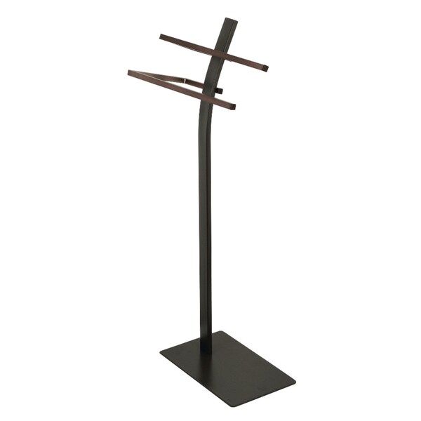 SCC8395 Edenscape Pedestal Dual Towel Rack, Oil Rubbed Bronze